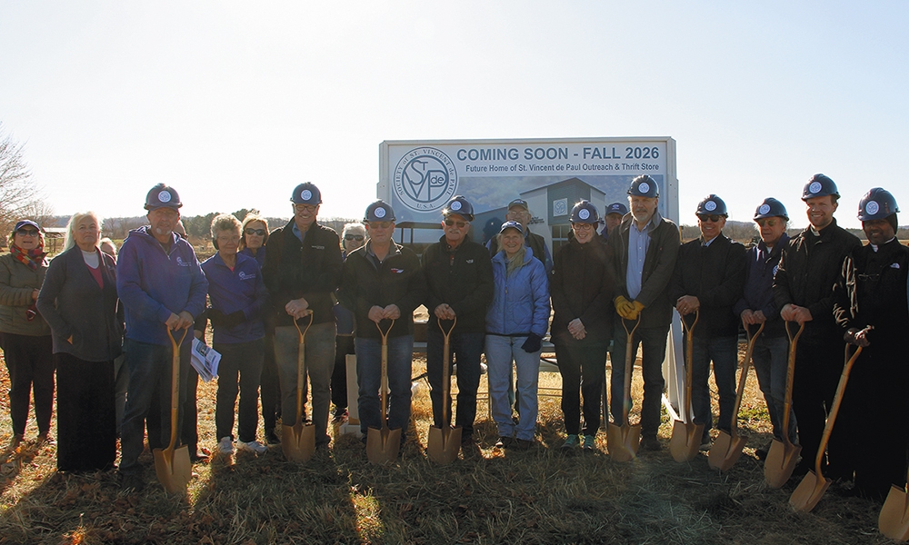 Groundbreaking for new St. Vincent de Paul store in Spring Green