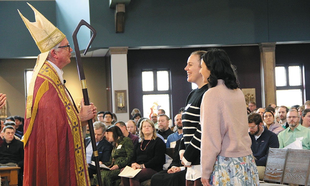Church in diocese welcomes catechumens and candidates