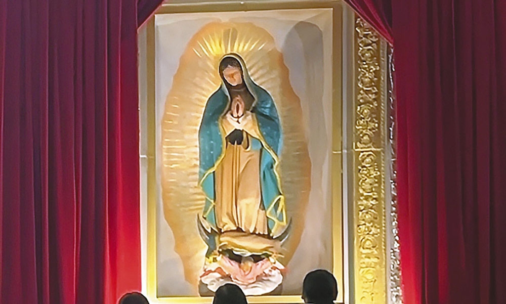 Una estatua de Nuestra Señora de Guadalupe visitará a Madison